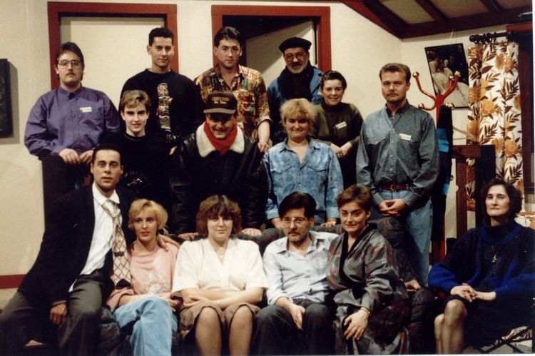 Op blote voeten in het park