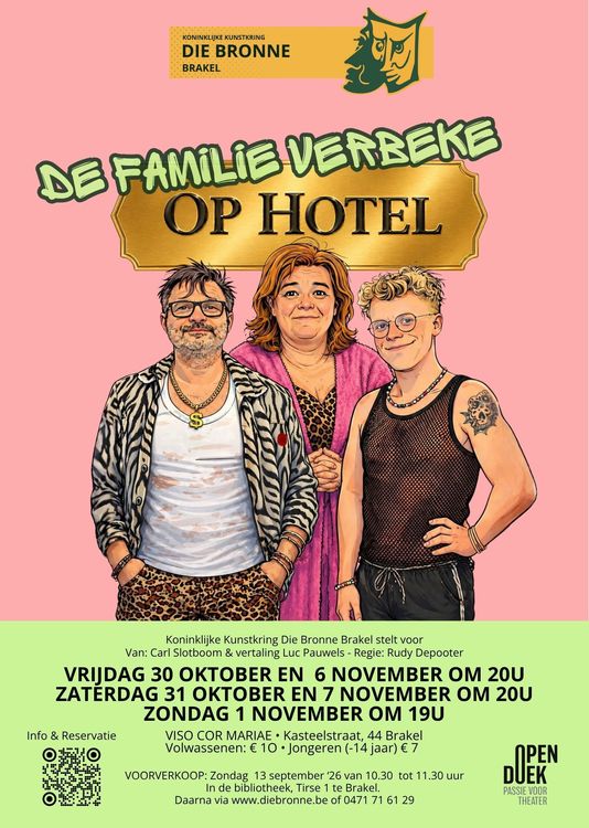 Affiche van De Familie Verbeke Op Hotel