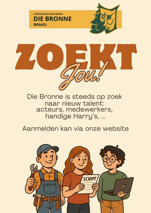 Affiche van De man die nikske kan!
